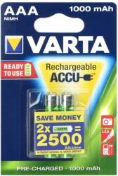 VARTA R3 akkumulátor 1000 mAh (AAA) 2 db feltöltött