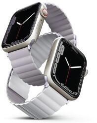 UNIQ Revix szíj Apple Watch 1/2/3/4/5/6/7/8/SE/SE2/Ultra 42/44/45/49mm - lila-fehér