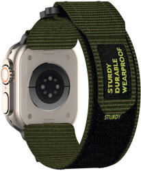 Nylon pánt Apple Watch 38/40/41-hez, design 4, khaki