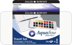 Daler-Rowney Aquafine Set de vopsele acuarela 24 buc (<![CDATA[131900102]]>)