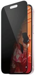Panzer Ultra-Wide Fit Privacy Tempered Glass pozicionálóval iPhone 15 Plus-hoz üvegfólia
