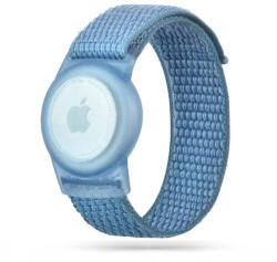 Tech-Protect Nylon Gyermek Apple AirTag Szíj - Kék