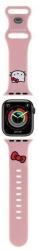 Hello Kitty Silicone Kitty Head szíj Apple Watch 42/44/45/49mm - Pink