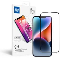 Blue Star iPhone 13 Pro Max/14 Plus Blue Star 5D kijelzővédő üvegfólia fekete