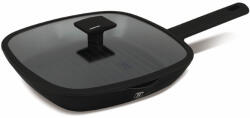 Berlinger Haus Grill serpenyő fedővel, 28 cm, Matte Black Collection (BH-8184)