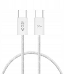 Tech-Protect UltraBoost Classic USB-C / USB-C PD kábel 60W 3A 0, 25m - fehér