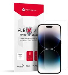 Forcell iPhone 14 Pro Max/15 Plus Forcell Flexible Nano Glass hibrid kijelzővédő üvegfólia