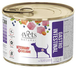 4Vets NATURAL 4Vets Kutya gyomor-bélrendszer 185 g