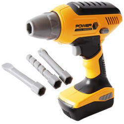 PLEJO Mașină de găurit fără fir cu sunet și lumină (M31030) Set bricolaj copii