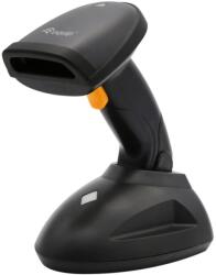 Equip 351026 vonalkód leolvasó Kézi vonalkód olvasó 1D/2D LED Fekete (351026) (351026)