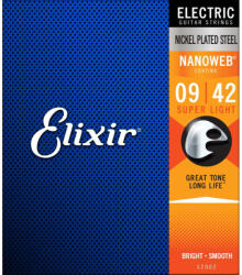 Elixir NANOWEB 12002 elektromos gitárhúr készlet