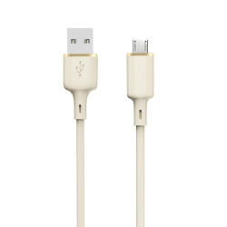Dudao USB-A - Micro USB Kábel - 1m 5A - Bézs (L7SM)