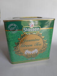 Stassen Stassen zöld tea jázmin fémdobozos 100 g - delfinbuvar