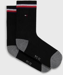Tommy Hilfiger gyerek zokni 2 db fekete - fekete 39/42