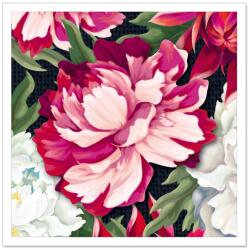 Artebene mini képeslap borítékkal (8x8 cm) rózsás (4) (124866)
