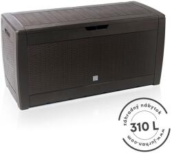 Prosperplast Cutie de depozitare RATO, 310L, 119x48x60cm, maro