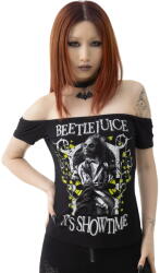 KILLSTAR дамска тениска (топ) KILLSTAR - Beetlejuice - Ghost With The Most Bardot топ - KSRA011999