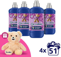 Coccolino Purple Orchid & Blueberries öblítőkoncentrátum 4x1275 ml (204 mosás) - beauty