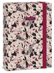 Ars Una füzetbox A4 - Flowery Pink