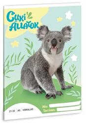 Ars Una A5-ös vonalas füzet - Cuki állatok - Koala