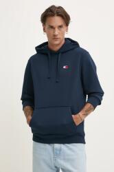 Tommy Hilfiger pamut melegítőfelső sötétkék, férfi, sima, kapucnis, DM0DM17988 - sötétkék S