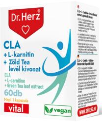 Dr. Herz CLA + L-karnitin + Zöld tea kivonat kapszula 60 db
