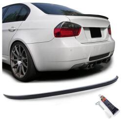  BMW E90 limousine Performance stílusú lakkozott fekete csomagtartó spoiler