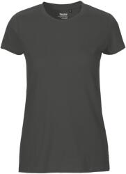 Neutral Tricou Fit pentru femei din bumbac organic Fairtrade - Cărbune | 2XL (NE-O81001-1000278448)