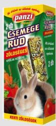 Panzi Csemege Rúd Nyulak Részére - Zöldségekkel (2 db, 135 g)