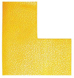 DURABLE Padlójelölő matrica, 100 mm, DURABLE "L", sárga (170204) - iroszer24