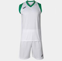 Joma FINAL II TWO-PIECE SET kosárlabda szett fehér zöld 3XL
