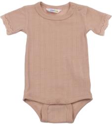 JOHA Body lână merinos și mătase Joha - Peach, marime 98/104