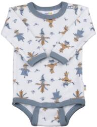 JOHA Body lână merinos si bambus Joha - Scarecrow Blue