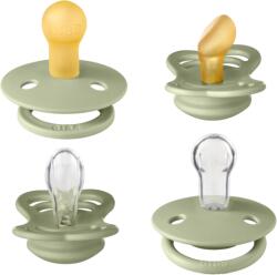 BIBS - Set 4 suzete Try-it collection 0 luni +-Sage
