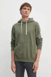 Tommy Hilfiger felső zöld, férfi, sima, kapucnis, MW0MW37230 - zöld XXL
