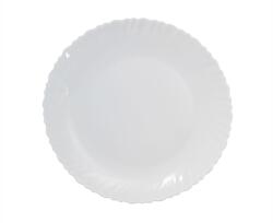 OTI Farfurie opal valurita, 26 cm, Alb, Oti (191692)