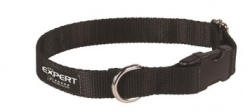 Pet Expert Zgarda pentru caini Pet Expert, marime S, 1.5 x 25 - 40 cm, negru (418012)