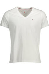 Tommy Jeans Tricou barbati cu decolteu in v, Alb (FI-DM0DM04410_BIANCO_100_XL)