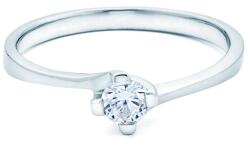 SAVICKI Inel de logodnă SAVICKI: aur alb, diamant - savicki - 7 040,00 RON