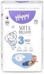 Bella Happy Soft & Delicate 3 Midi 4-9 kg 70 db