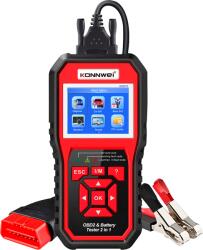 Konnwei KW870 OBD2 autódiagnosztika + autó akkumulátor tesztelő (KW870)