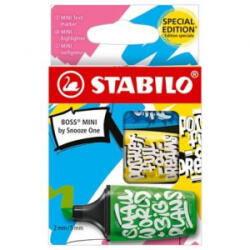STABILO BOSS MINI by Snooze One szövegkiemelő 3db-os szett (07/03-61)