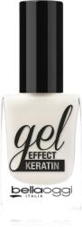 bellaoggi Gel Effect Keratin Nail Polish körömlakk árnyalat White Angel 10 ml