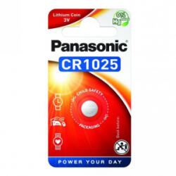 Panasonic 3V Lítium gombelem (1 db/bliszter) (CR-1025EL/1BP)