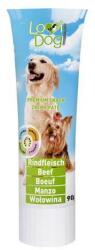 LoviPet Lovi Dog Snack Creme Pate Beef - pateu pentru câini în tub, cu carne de vită și vitamine, 90 g