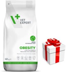 VetExpert Dietă veterinară pentru câini obezi 12 kg + Surpriză pentru câinele tău