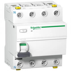 Schneider Electric Acti9 áram-védőkapcsoló 3P+N 63A (A9Z21463) (A9Z21463)