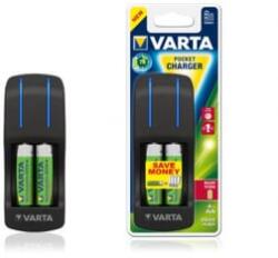 VARTA Pocket töltő+ AA 2600 mAh akku (4db akkuval) Ready 2 USE (57642101471)