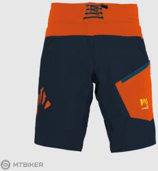 Karpos Val Di Dentro Bermuda, sötétkék/narancs/lávaesés (2XL)