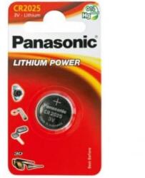 Panasonic Lithium Power 3V CR2025 165mAh gombelem (1db) (BK-CR2025-1B)